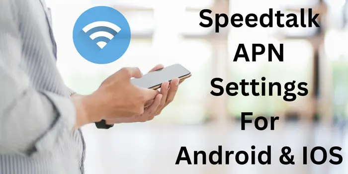 Speedtalk APN Settings