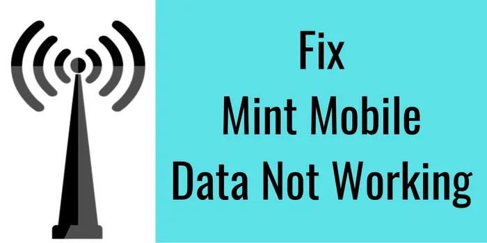 Mint Mobile Data Not Working