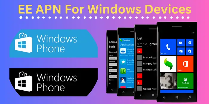 EE APN For Windows Devices