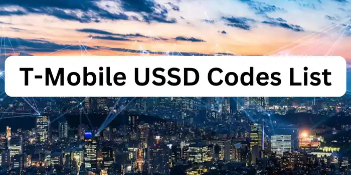 T-Mobile USSD Codes List