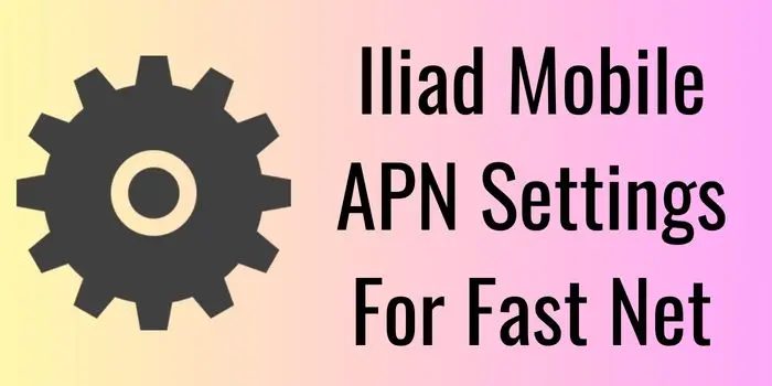 Iliad APN settings