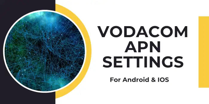 Vodacom APN Settings