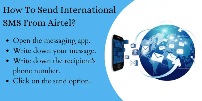 Steps To Send International SMS From Airtel