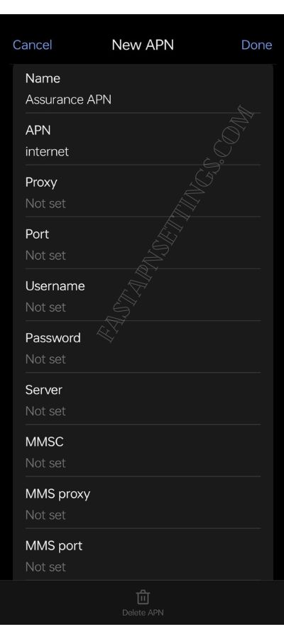 configure best Aussrance Wireless apn settings on your phone